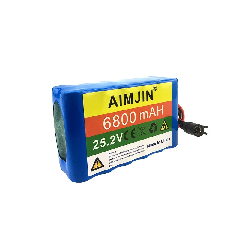 25.2V 6800mAh Rechargeable Lithium Battery Pack 6S2P , Suitable for Power Supply of Electric Toys, Electronic Products etc