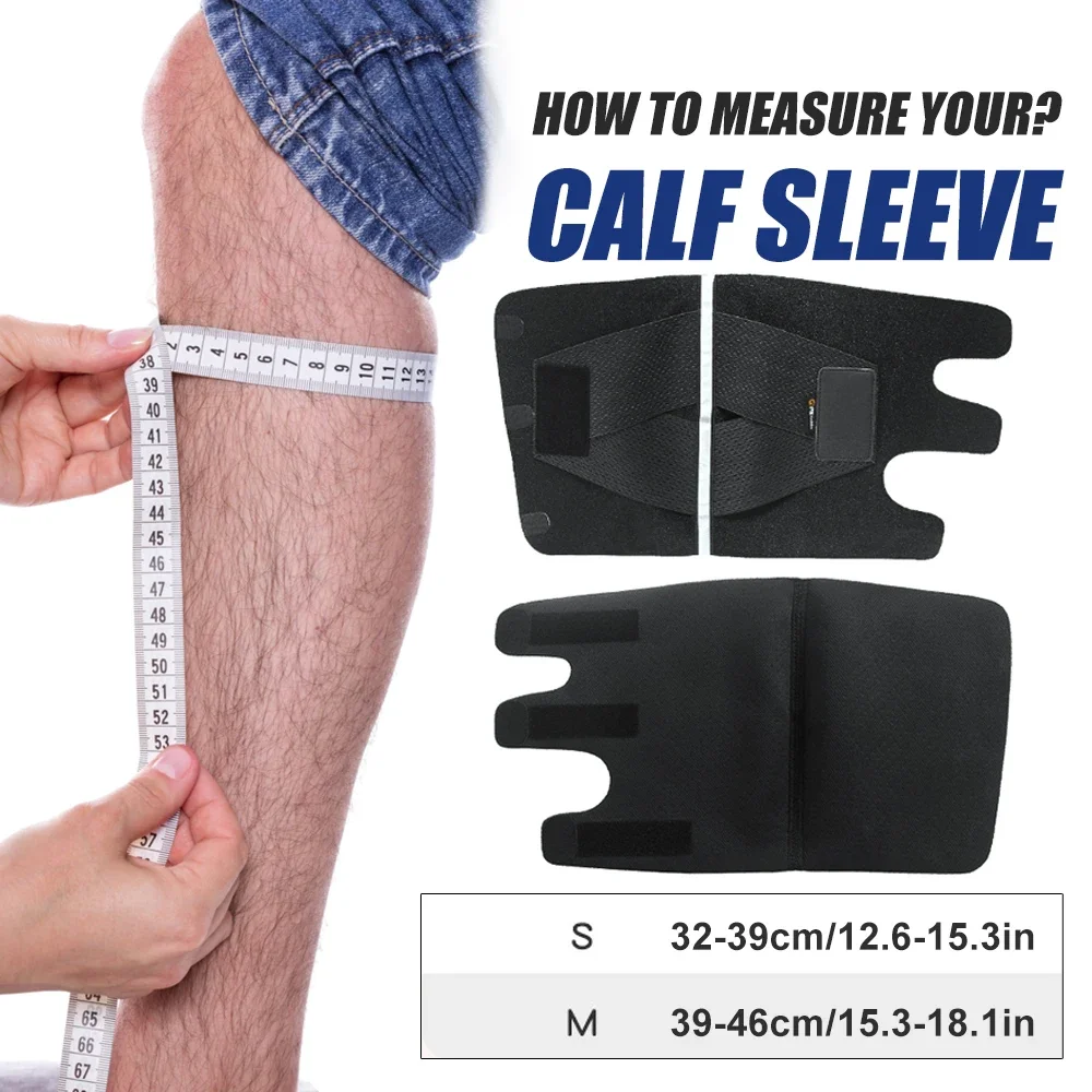 1PC Calf Brace & Shin Splints Muscle Wrap,Adjustable Elastic Band for Custom Pressure,Ideal for Swelling Reduction,Varicose Vein