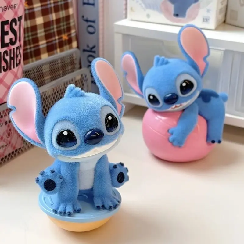 

Стич слепая коробка Vitality Yoga Series ручной работы стежок орнамент аниме фигурка Коллекционный подарок для детей фанаты домашний декор