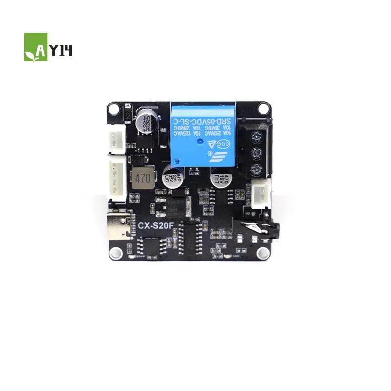 AY14 -20W MP3 Voice Broadcast Relay Module CX-340 USB To TTL Serial Port Control MCU Control Trigger Custom Audio