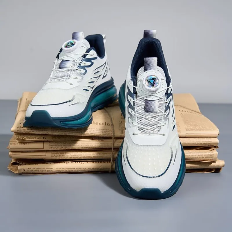 

New Model Mens Womens Badminton Sports Shoes Light Weight Table Tennis Shoe for Unisex Rotating Buckle Tennis Men Shoes