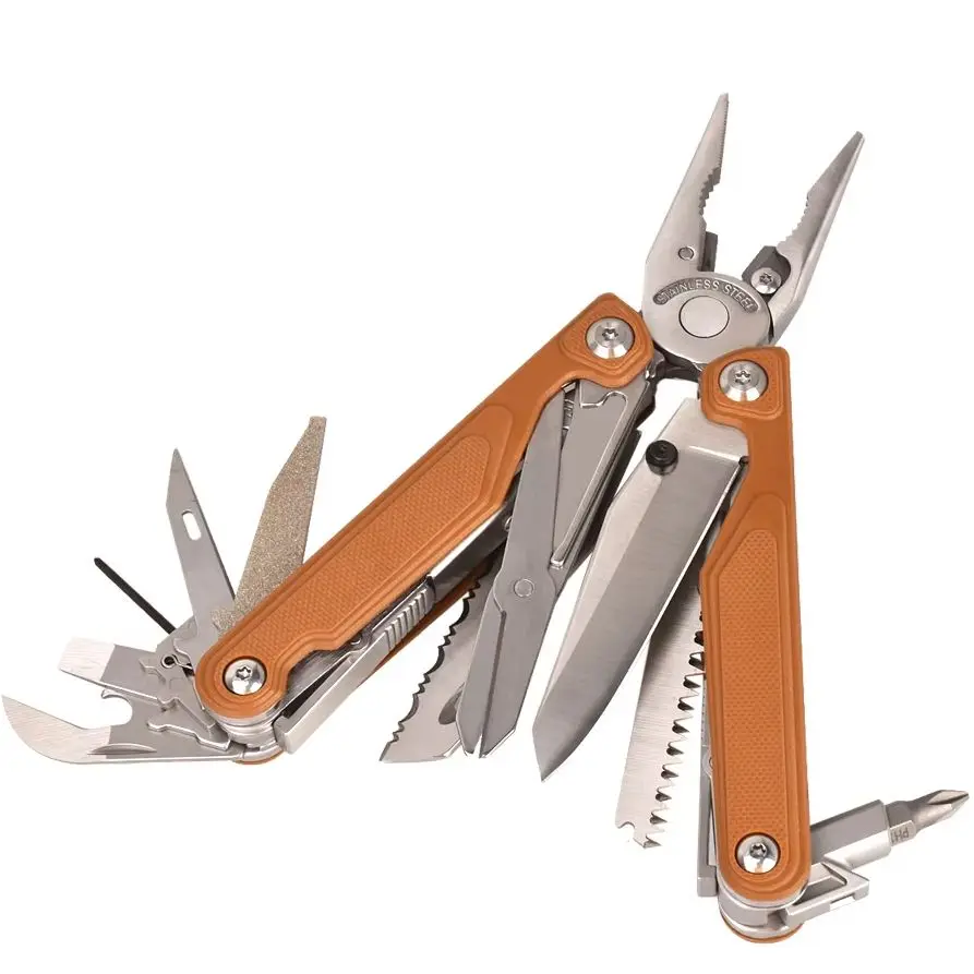 Daicamping DL7 Titanium Alloy G10 Stainless Handle Multi-tool Folding Camping Knife EDC Multitools Combination Multi Tools Plier