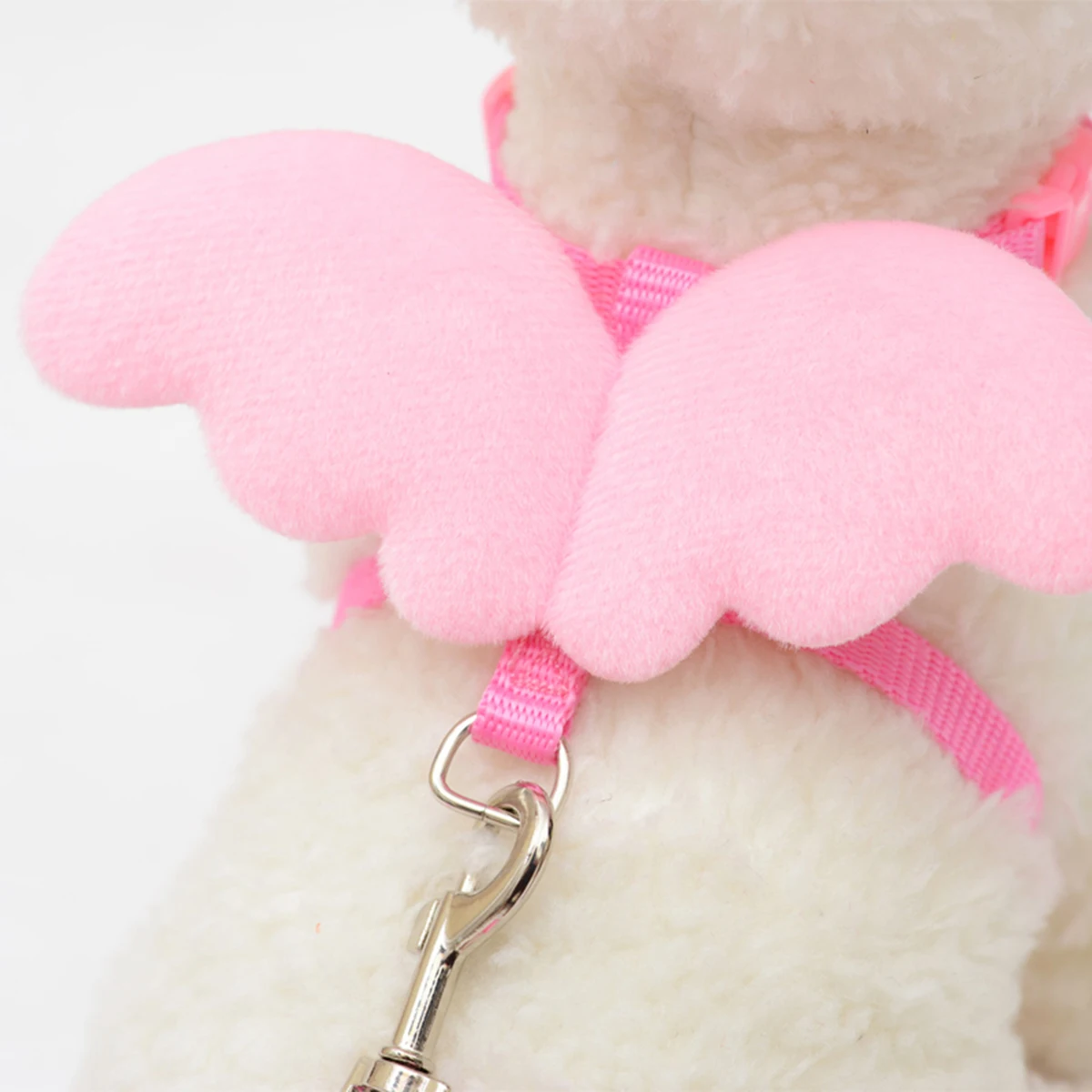 

Wing Pet Tape Adjustable for Growing Puppies Chest Strap Puppy Leash