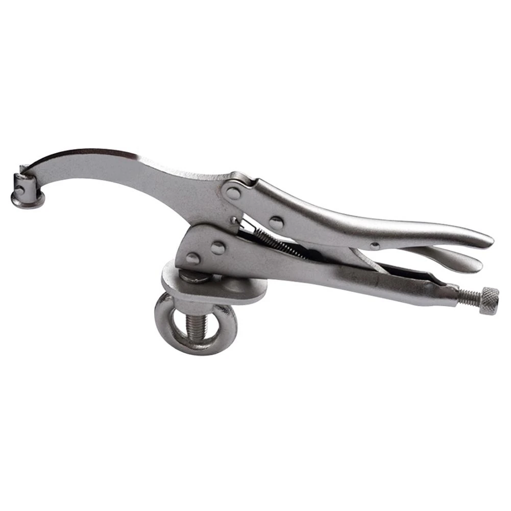 A72P 9 Inch Drill Press Vice Clamp Woodworking Holding With Lock And Release Lever Locking Pliers