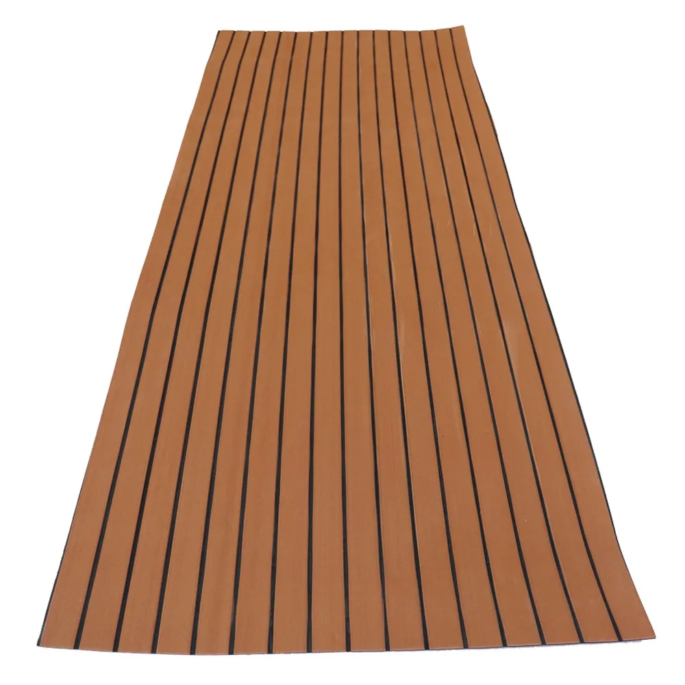 

STLF Melors OEM Supply EVA Foam Boat Decking Faux Teak Sheet Boat Synthetic Decking Marine Flooring