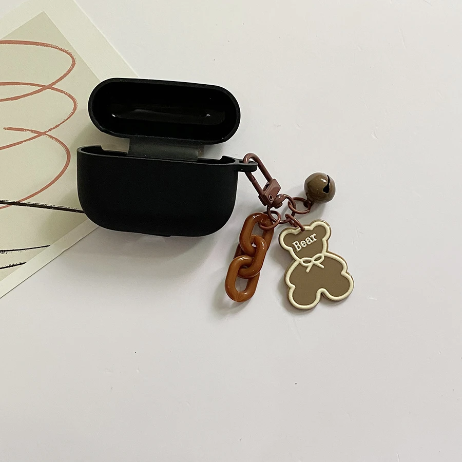 Чехлы для AirPods 3, чехол, милый корейский цветочный кулон, брелок, чехол для наушников Airpod, 3-й силиконовый чехол для наушников airpods pro, чехол