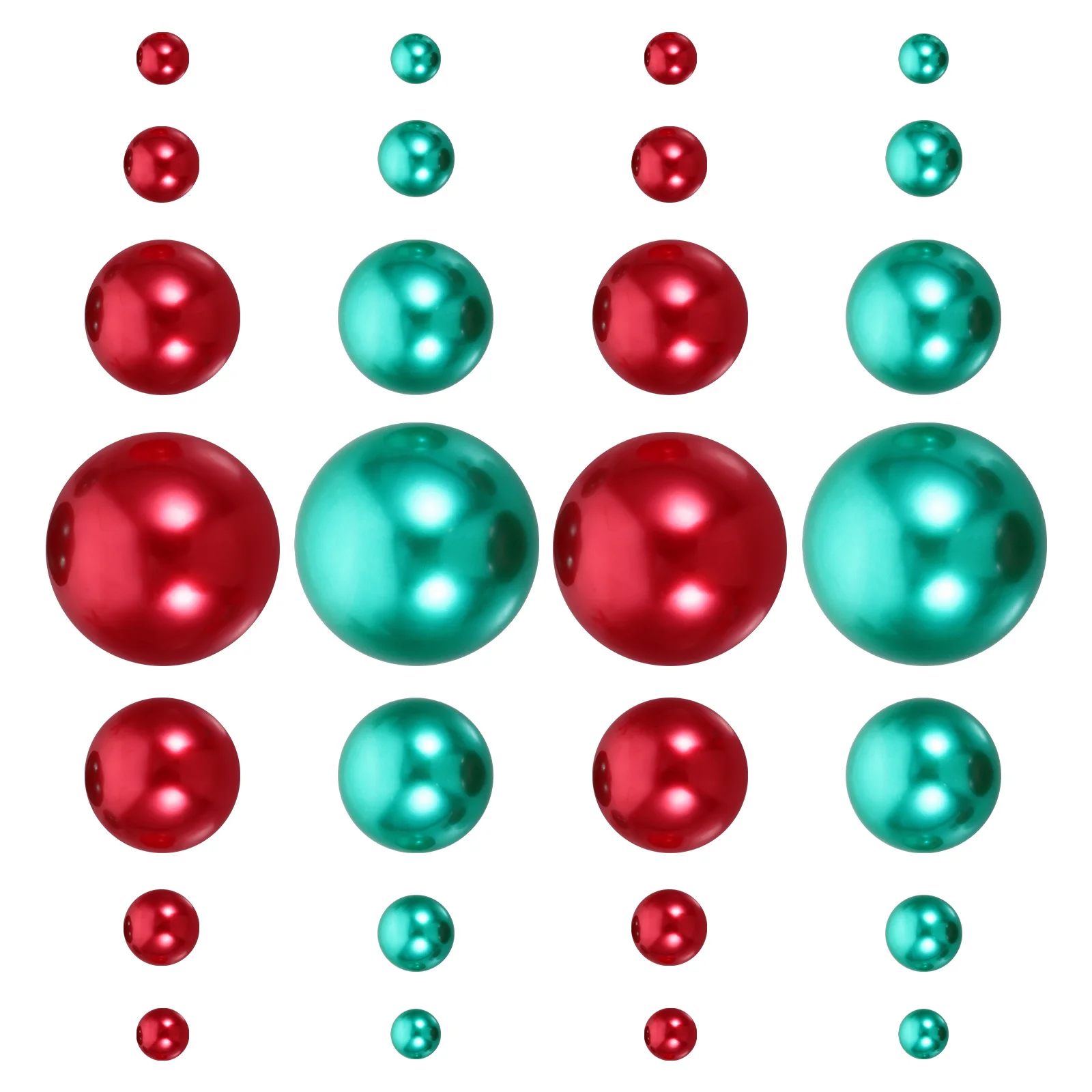 166개 인조 진주 꽃병 장식용 비즈 웨딩 파티 DIY 테이블 장식 센터피스 꽃병 장식용 진주