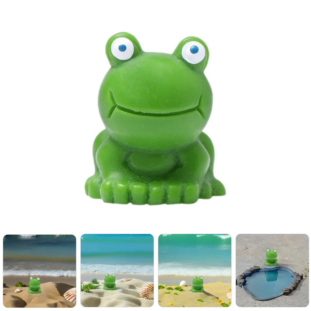 

80Pcs Mini Resin Frogs Creative Decor Compact Size Ideal for Desks Windowsills Outdoor Garden Landscaping Garden Frog Statue