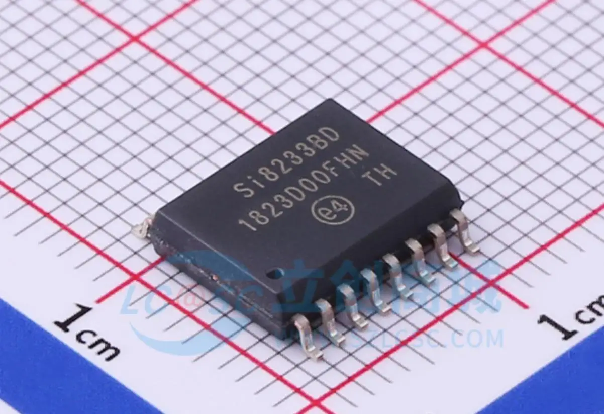 5PCS SI8233BD-D-ISR SI8233BB S1 brand new original patch isolation gate driver chip SOP16P16