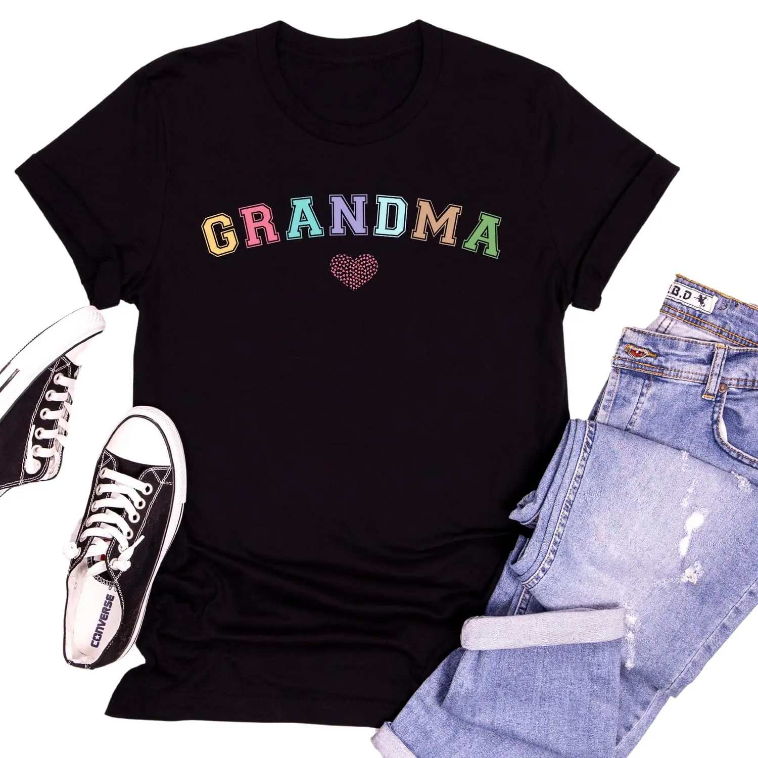 Grandma Heart Shirt, Funny Birthday Gift