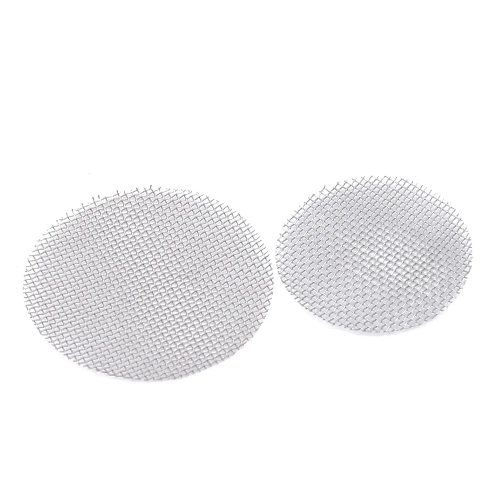 500pcs/Bag Smoking Tobacco Filters Metal Pipe Screen Gauze Hookah Water Pipe Stainless Steel Mesh Combustion Support Net 16/20mm