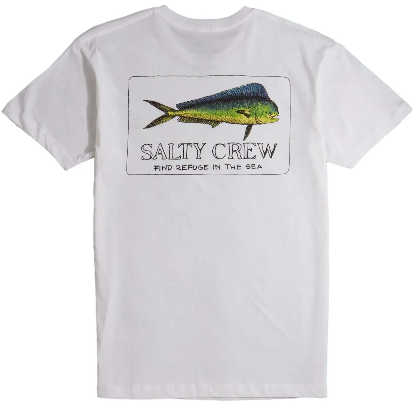 Salty Crew Men's El Dorado Prenium S T Shirt vintage Washed fashion Stylish Stretched Versatile Unisex Soft Breathable homme