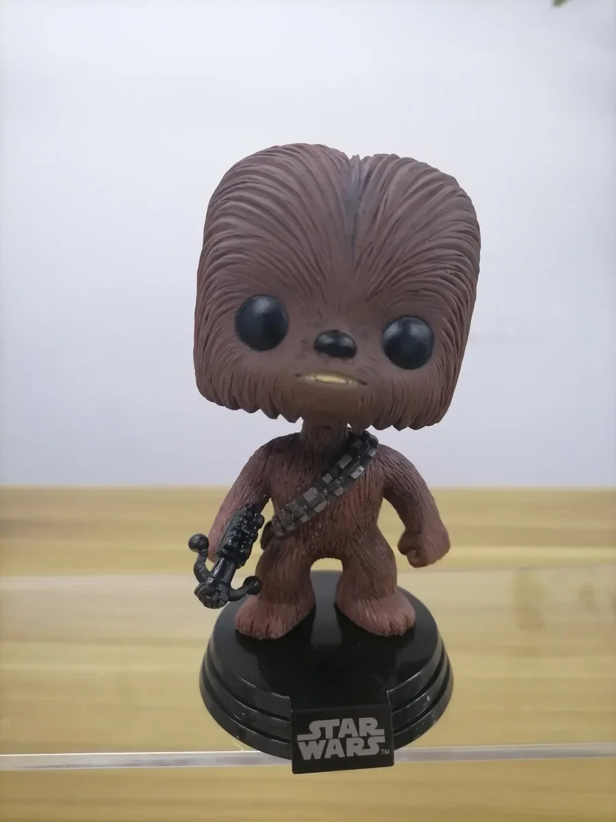 Funko pop estatueta de vinil filme star wars chewbacca figura de ação coleção bobble-cabeça figura ornamentos de mesa presentes