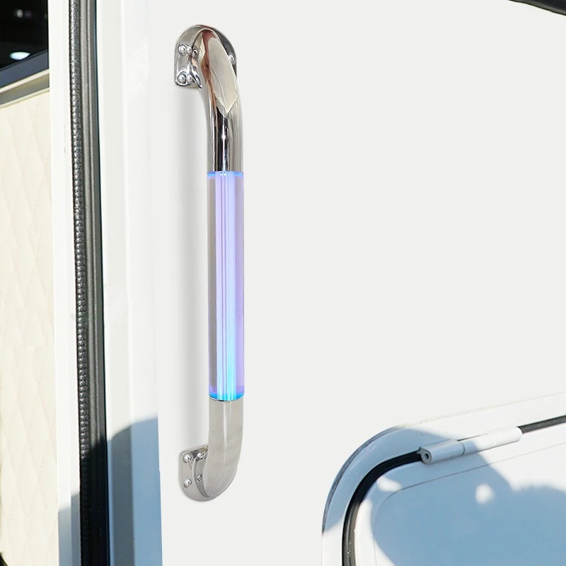 

RV luminous armrest stainless steel handle car armrest door modified accessories long