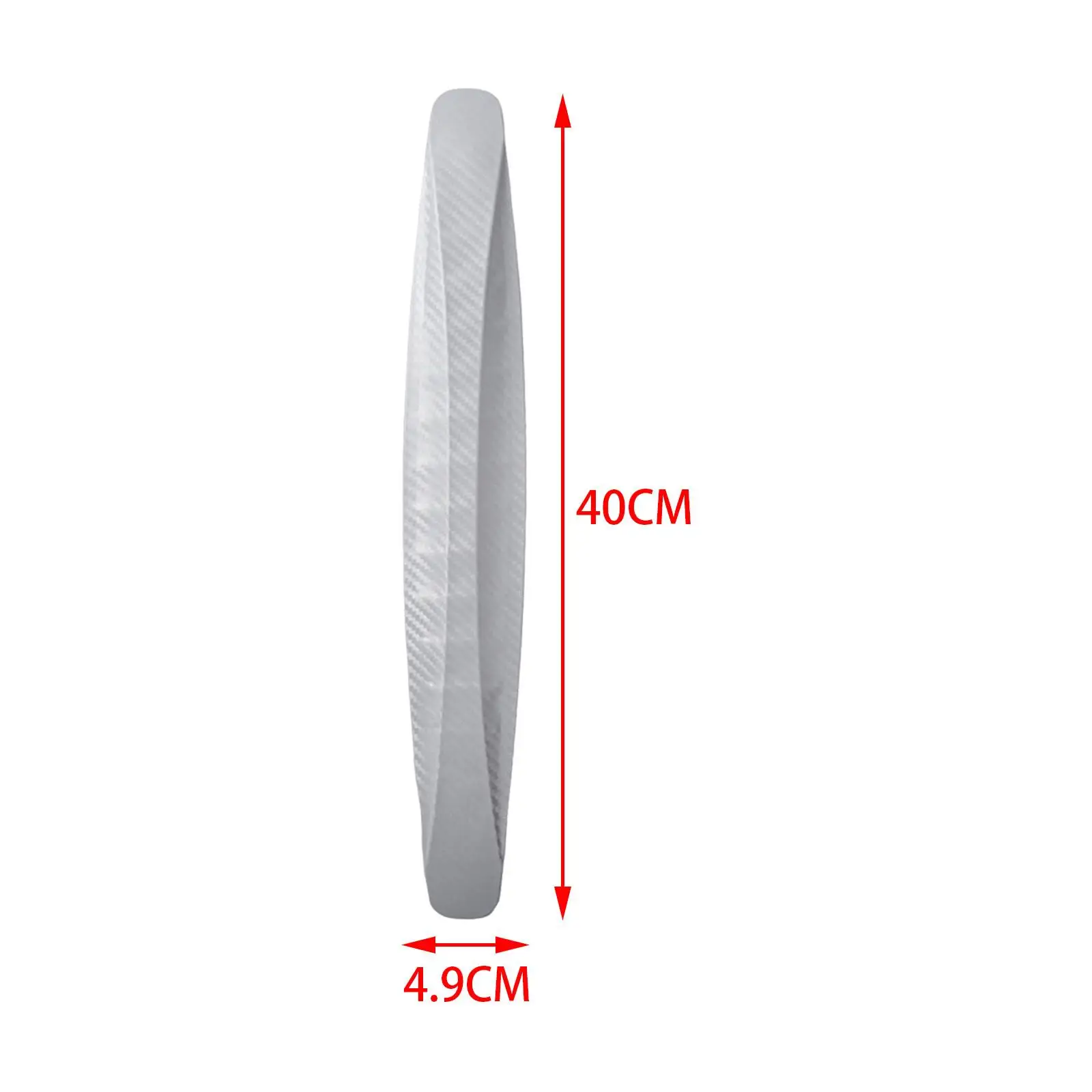PVC Exterior Accessories Anti Collision Strips Car Bumper Protectors Anti Scratch Stickers for Sedan SUV