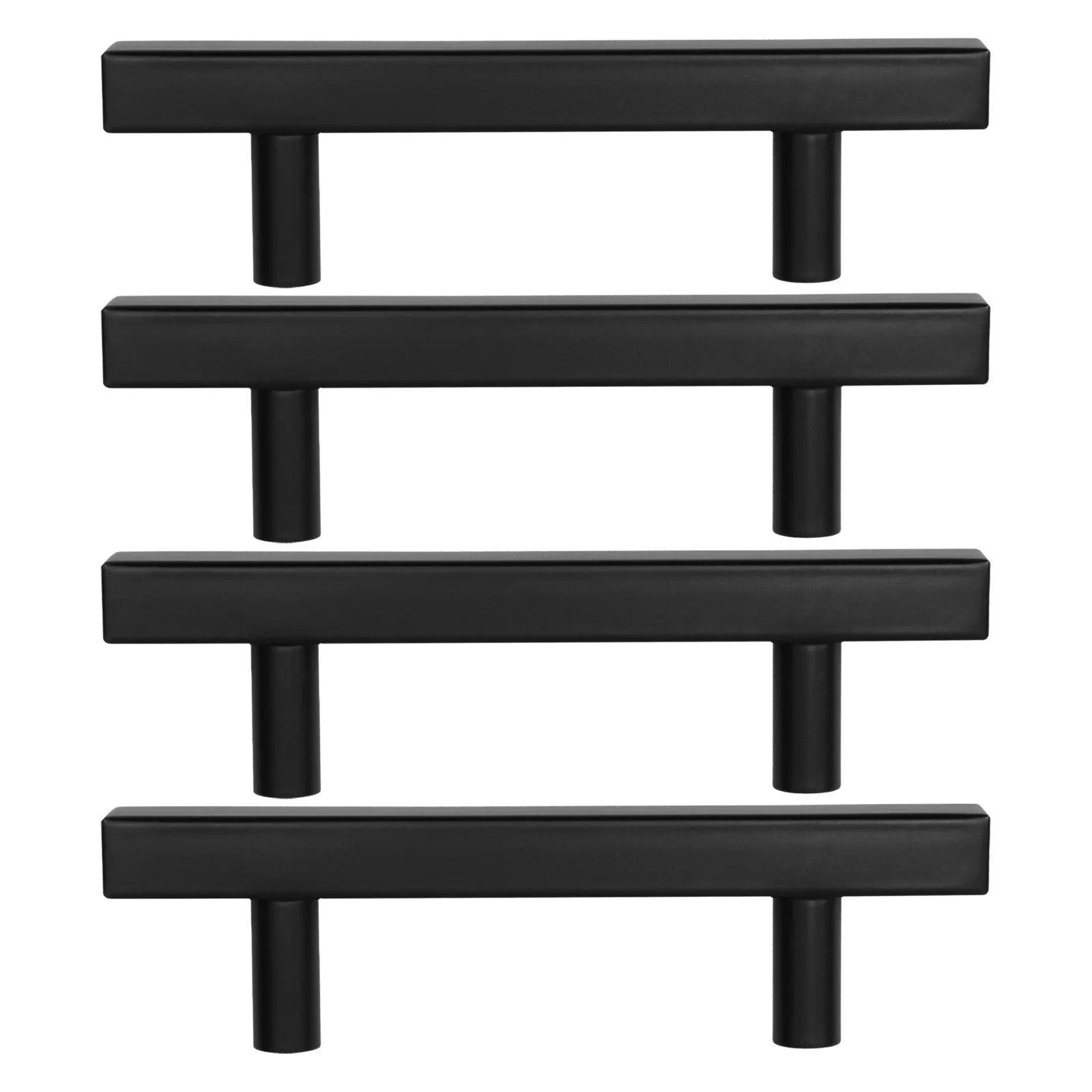 

4Pcs Stylish Stainless Steel Cabinet Pulls Versatile Use for Kitchen Closet Wardrobe Furniture Wardrobe Door Pulls