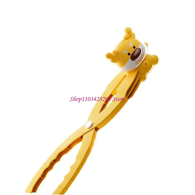 Sneeuwbal-cliptang Cartoon sneeuwbalmaker verbetert interactiespel voor kinderen