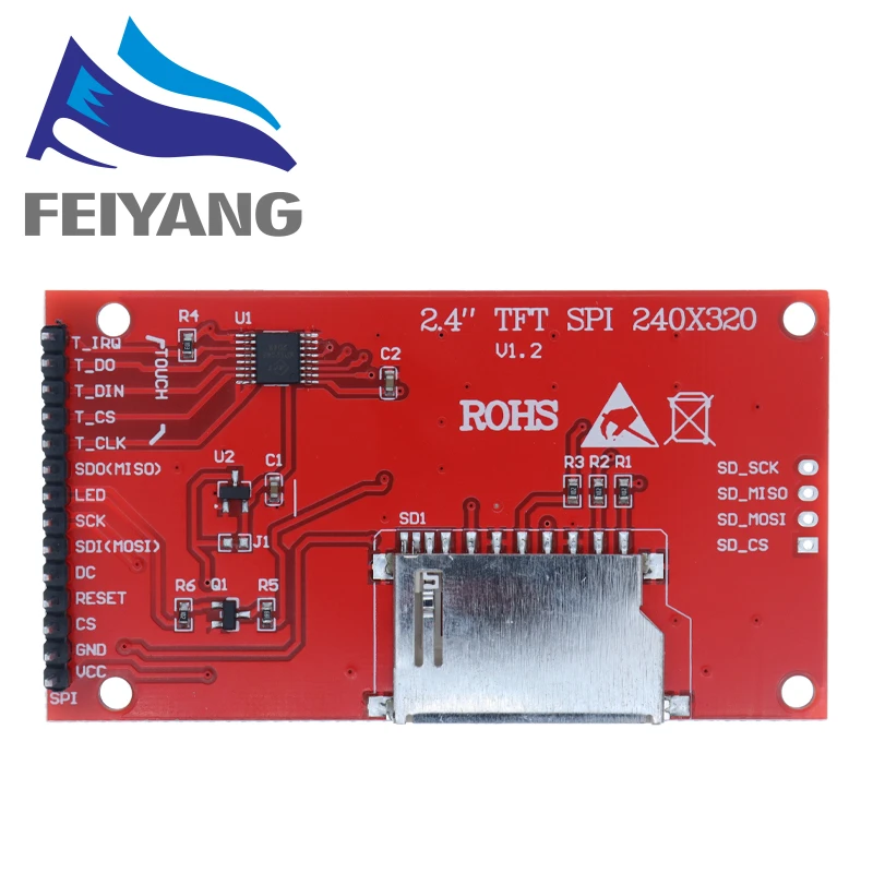 1.8/2.4/2.8 Inch TFT Full Color Screen LCD Display Module With Touch Drive IC Interface SPI 128*128 240*320 For Arduino