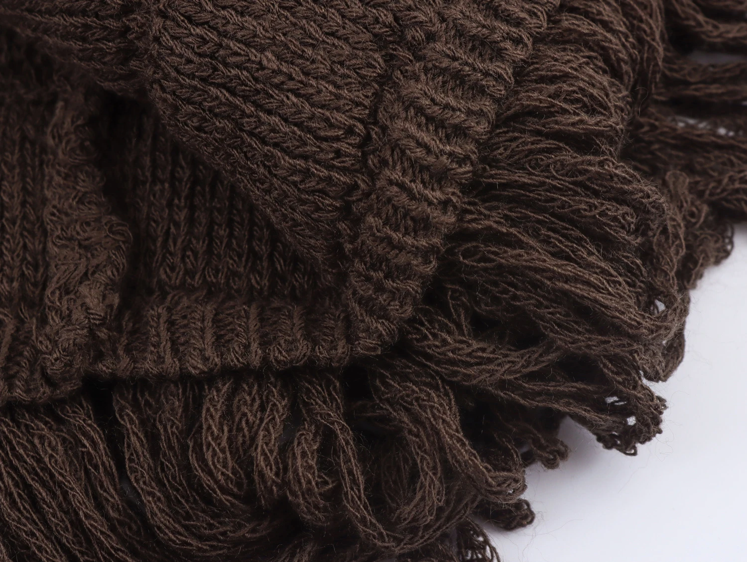 سترة نسائية جديدة لخريف DEEABAE متعددة الاستخدامات للتخسيس وزر شرابة ورقبة دائرية وأكمام طويلة محبوكة #3