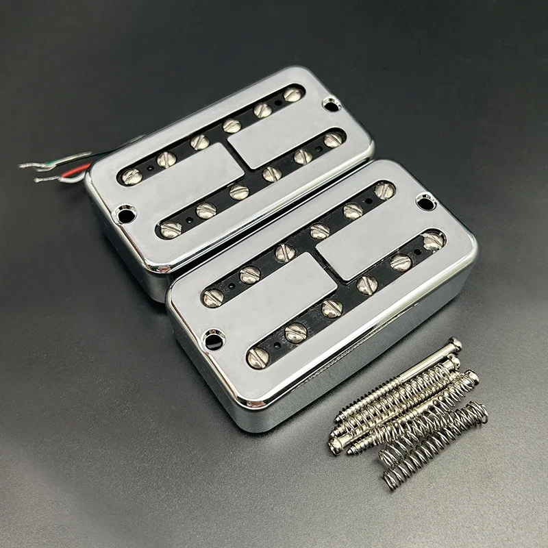 Alnico V FT Electric Guitar Humbucker Pickup FT Style Guitar Neck-7.5K and Bridge-8.6K Coil Splitting Pickups