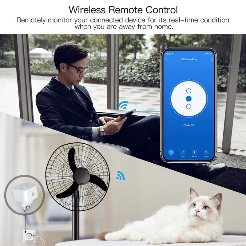 Tuya Wifi สมาร์ทปลั๊กควบคุมเสียง Power Monitor ซ็อกเก็ตจับเวลาสําหรับ Alexa Google Home Smart Life