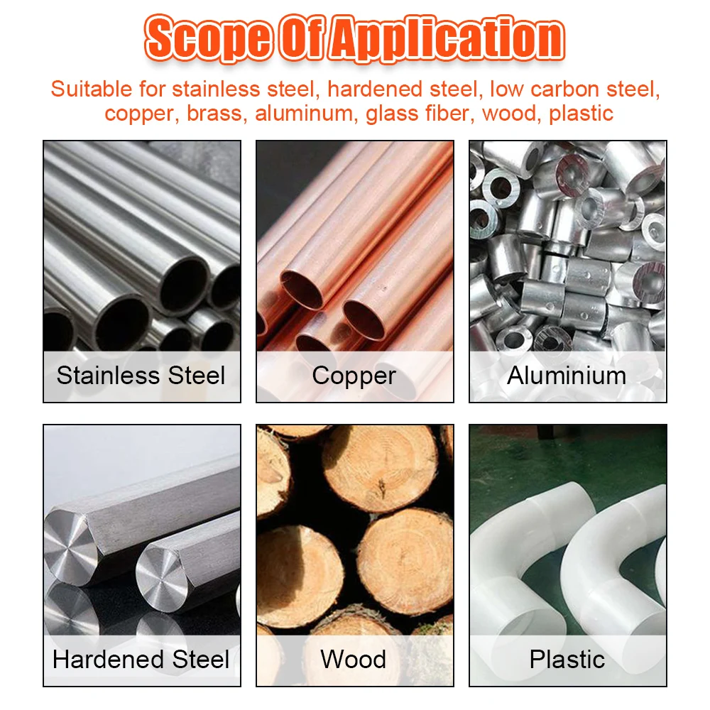 1/2Pcs Entgraten Externe Fase Werkzeug Edelstahl Entfernen Entgraten Werkzeug für Metall Schraube Schnelle Entfernen Bohren Zubehör