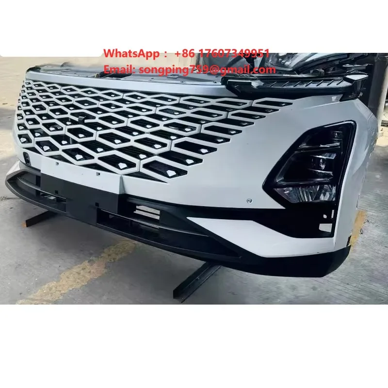 Front Bumper Assembly Body Kit With Radiator Fan, Headlight, Front Grille & Front Lip for Chery Omoda C5 Auto Body Parts