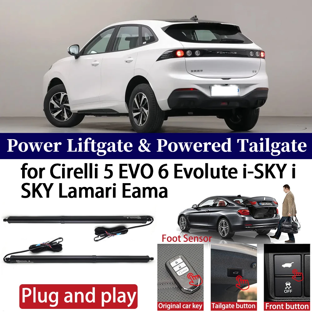 

ZhuCamX for Cirelli 5 EVO 6 Evolute i‑SKY i SKY Lamari Eama Car Auto Power Electric Tailgate Liftgate Lift Trunk Closer System