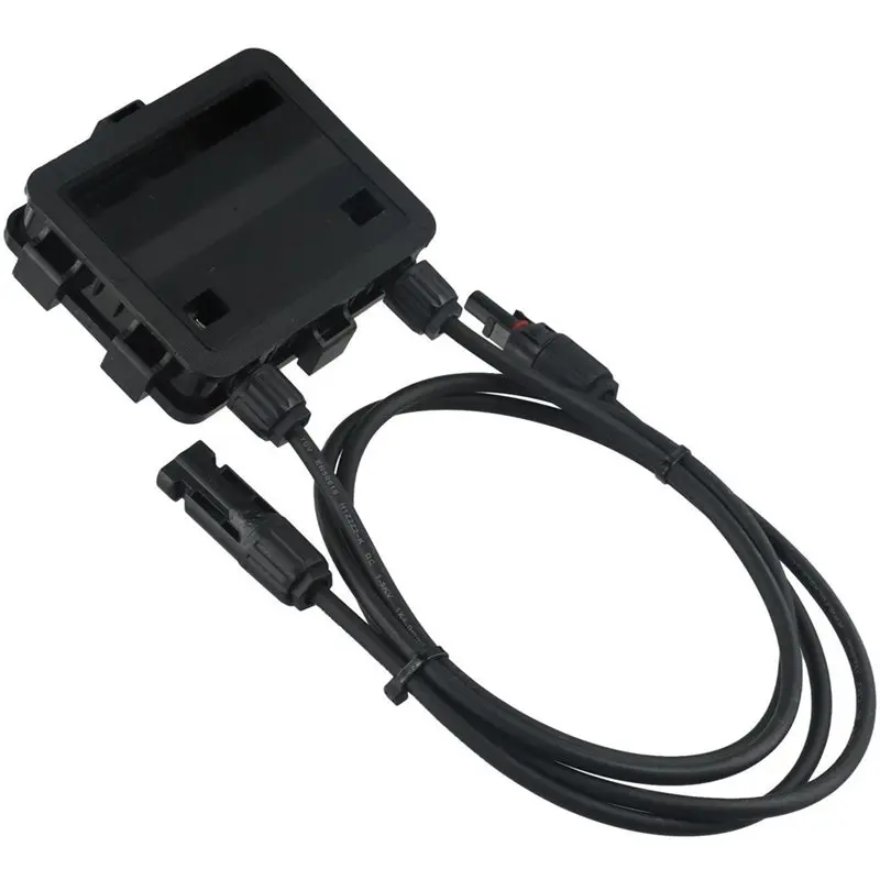 ABUO-Solar PV Junction Box 180-300W DC 1000V Double Sided Solar Panel PV Junction Connector Box 180-300W All Weather