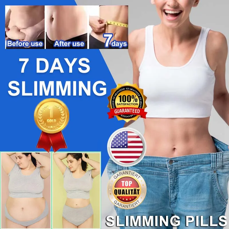 Weight Loss capsule Fat Burning Cellulite Slimming Products for Men & Women Herbal Extract Diet pills Detox Decreased Appetite