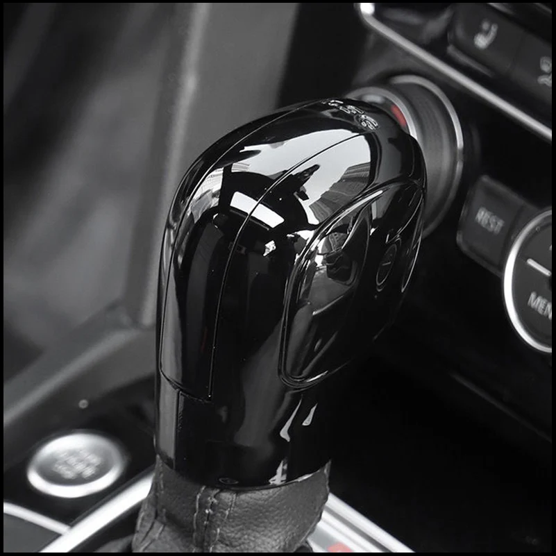 

Car Styling Gear Shift Knob Cover Cap For VW Golf 6 7 7.5 GTI Passat B7 B8 CC R20 Jetta MK6 6 Tiguan MK2 AT Auto Accessories
