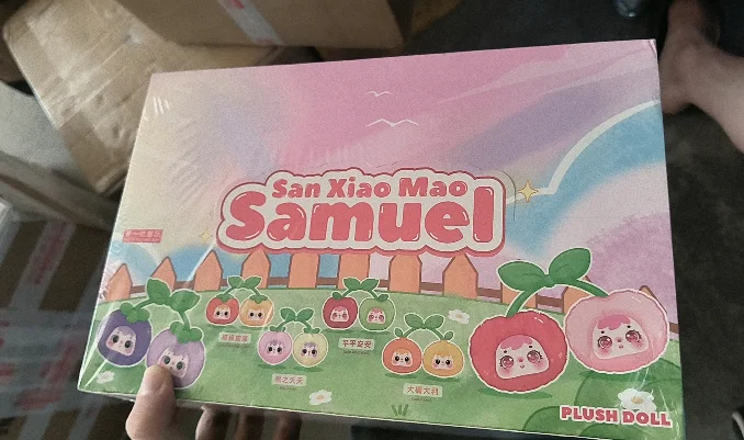 ซีรีส์ใหม่ ซามูเอล ฟรุ๊ตส์ ลัคกี้ คอม กล่องสุ่ม ตุ๊กตาน่ารัก ของสะสม ตกแต่งโต๊ะทำงาน แฟชั่นทันสมัย ของขวัญเซอร์ไพรส์สำหรับสาวๆ