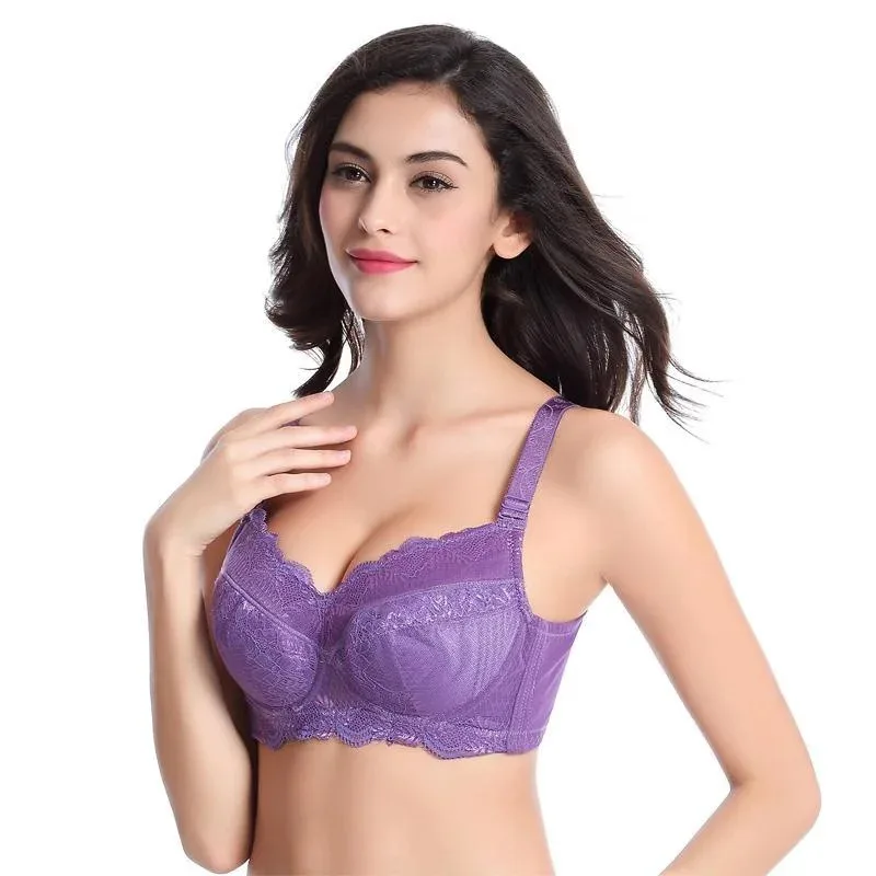 

Плюс размер Stick On 34 36 38 40 42 44 46 48 B C D E F G H Бюстгальтеры Нижнее белье Сверхбольшой бюстгальтер с полной чашкой Женская одежда ih.4