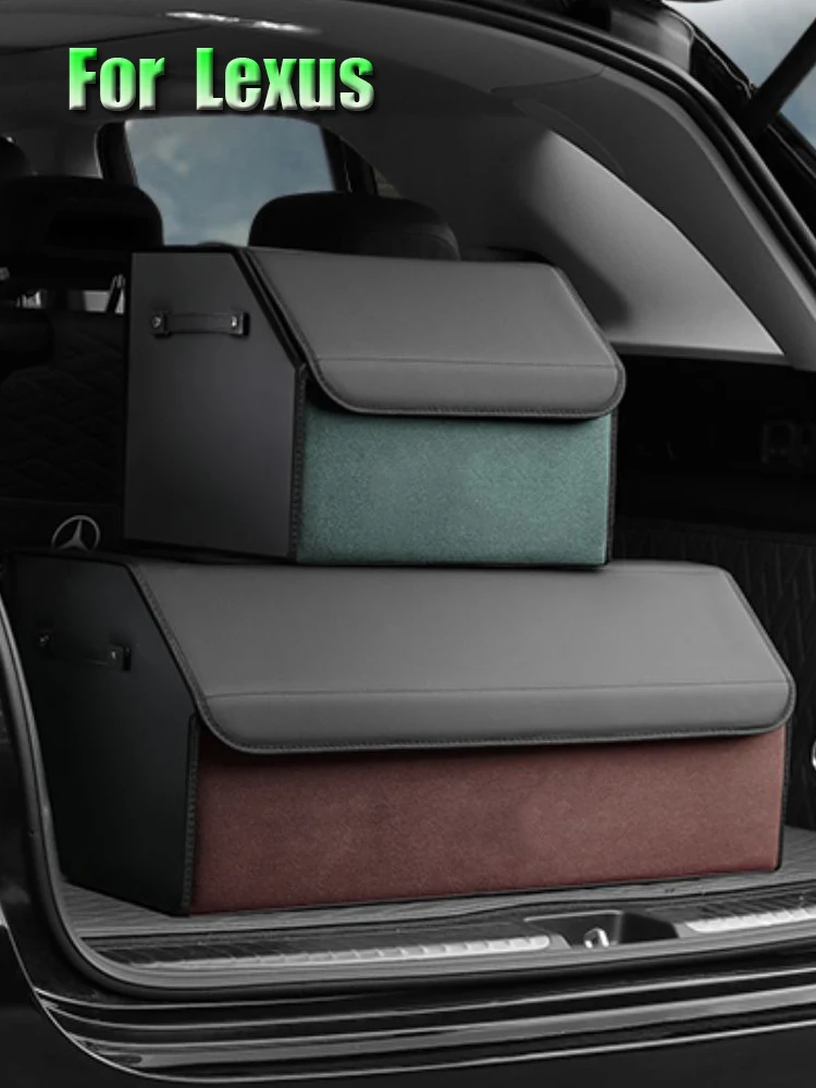 Custom Fit Collapsible Car Trunk Storage Box For Volkswagen VW Golf 7 MK7 Golf 8 Mk8 Tiguan MK2 Polo Storage Auto Accessories