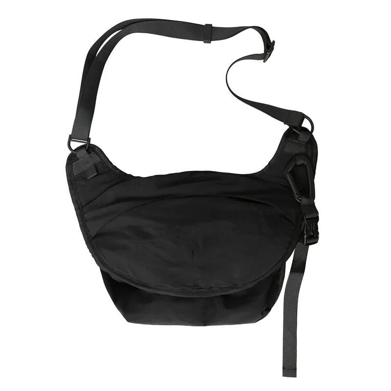 Large Capacity Nylon Chest Bag Unisex Fanny Pack Streetwear Waist Pack Hip Hop Banana Bags High Quality Big Belt Women Waist Bag