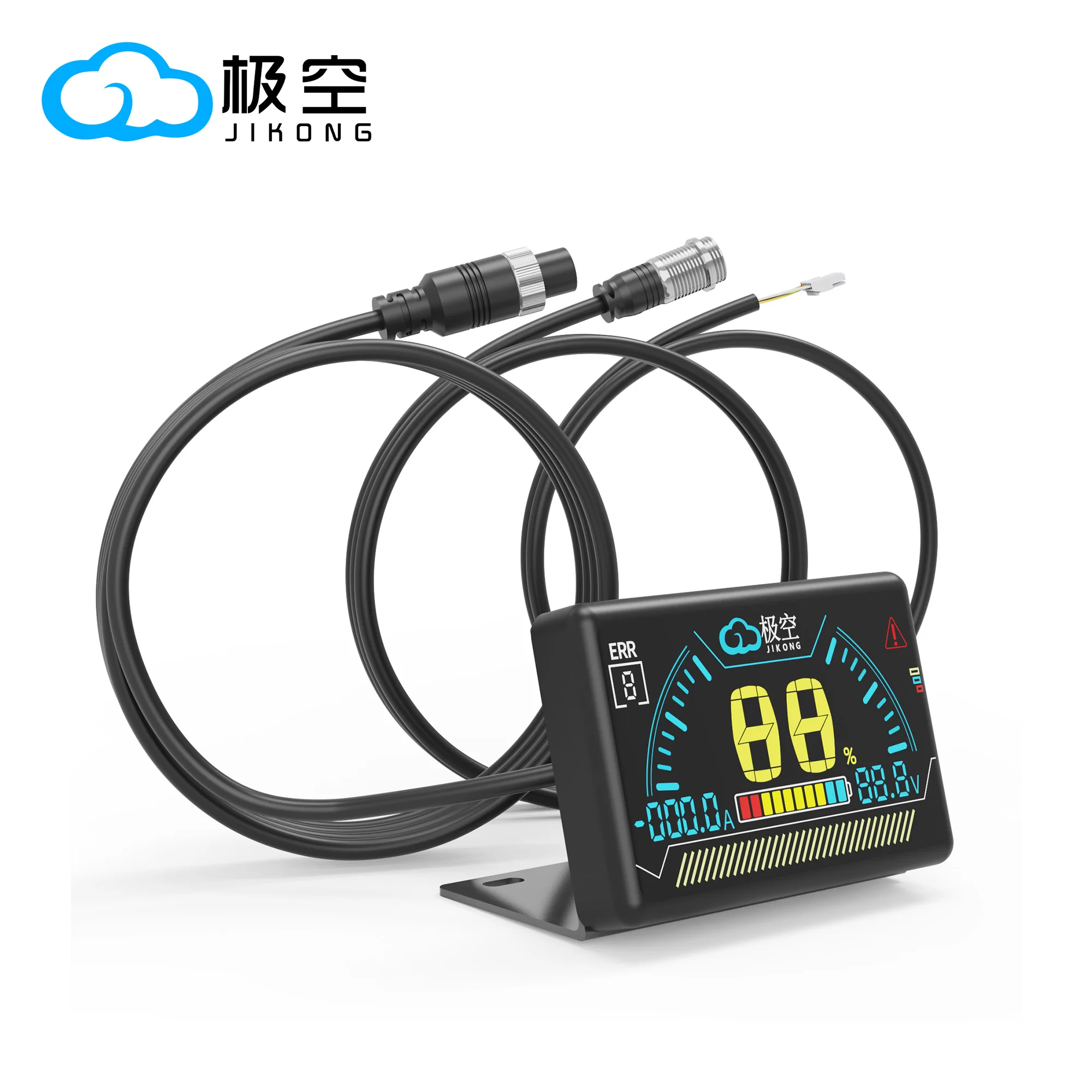 JIKONG LCD Smart BMS LCD Display 2.3 Inch Battery Smart Bms Accessories Intelligent Battery Level Indicator With 3500mm Cable