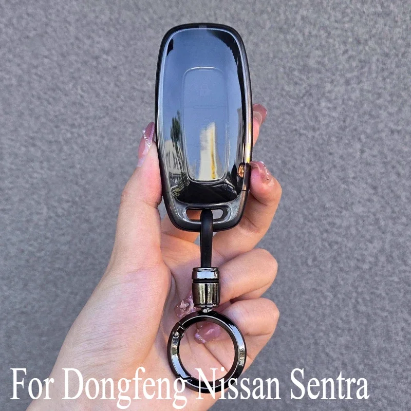 Car Key Set Transparent Case For Dongfeng Nissan Sentra/Teana/Dualis/Rogue/Kicks/ARIYA Sentra Key Shell Automobiles  Accessories