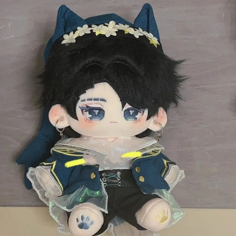 Anime Aesop Carl Identity Ⅴ Cosplay 20cm Nude Doll Cotton Plush Toy Stuffed Soft Plushie 7866