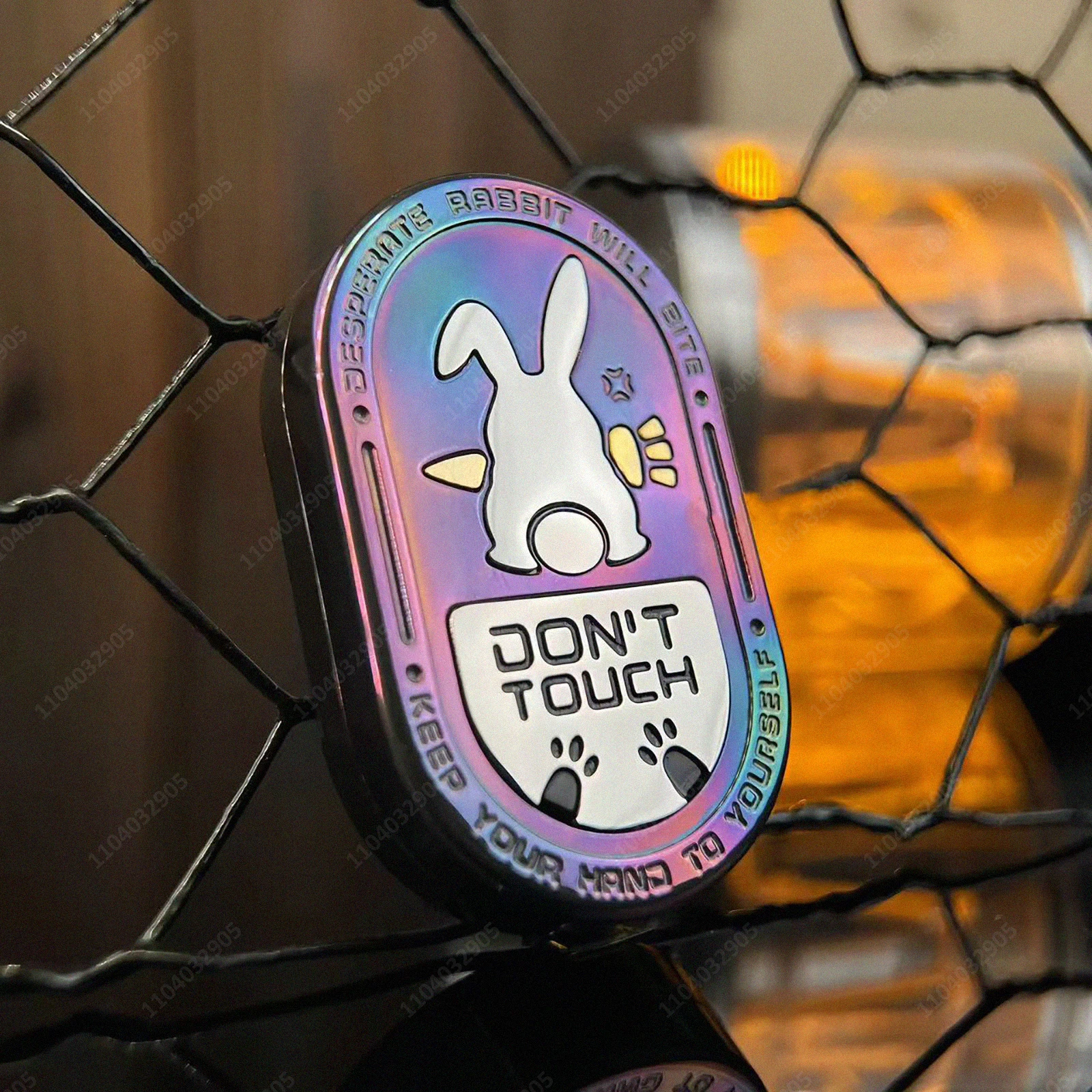 EDC الميكانيكية تململ المنزلق دفع بطاقة الدوار سبائك الزركونيوم تململ سبينر تململ والعتاد أداة الإجهاد الإغاثة مكافحة القلق Gif