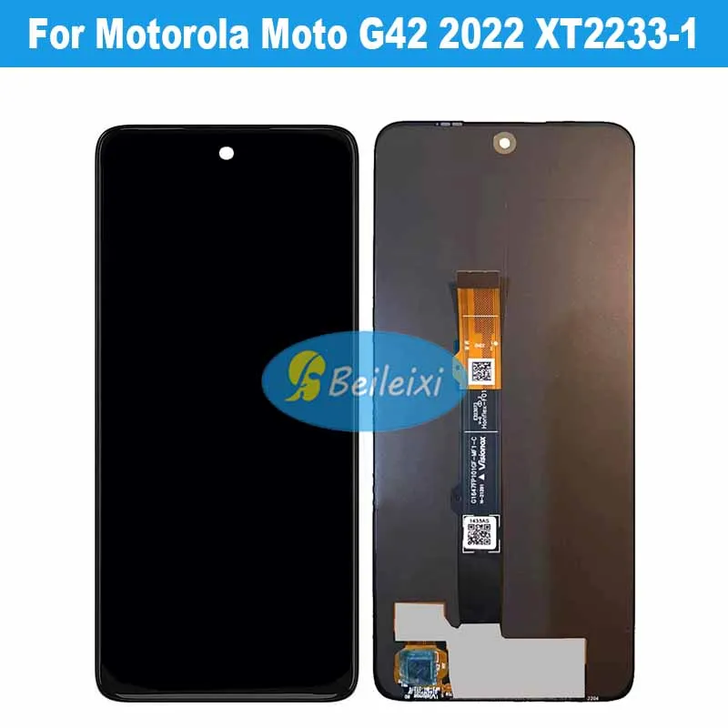 For Motorola Moto G42 2022 XT2233-1 XT2233-2 LCD Display Touch Screen Digitizer Assembly For Moto G42