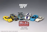 (Pre-order) MINI GT Mijo Exclusives 1:64 901 / Silvia / EB110 GT / MUSTANG GT / hurricane GT3 EVO / M4 GT3 Model Car