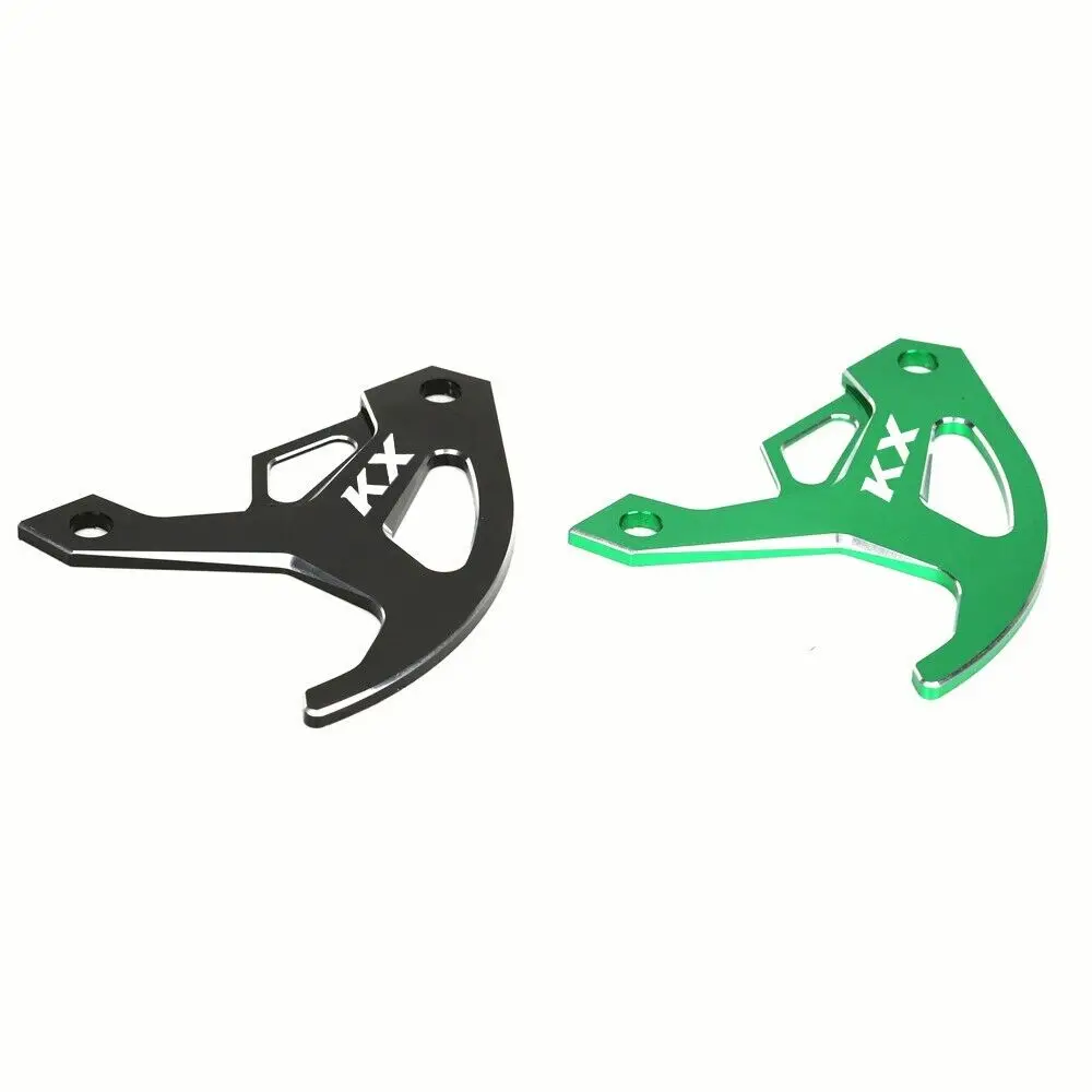 For Kawasaki KX125 04-05 KX250 04-07 KX250F 04-18 KX450F 06-18 KX250 450 19-21 KX LOGO CNC Rear Brake Disc Guard Cover Protector