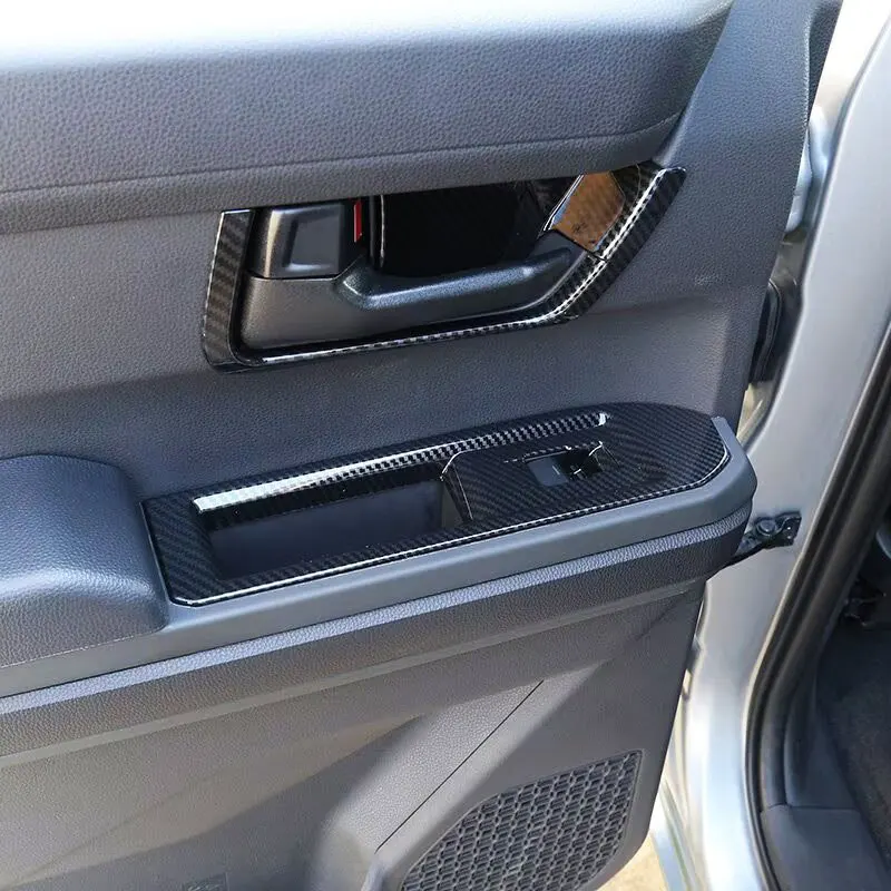 

For TOYOTA TACOMA Car Window Up And Down Decoration Panel Glass Switch Sticker Interior Parts