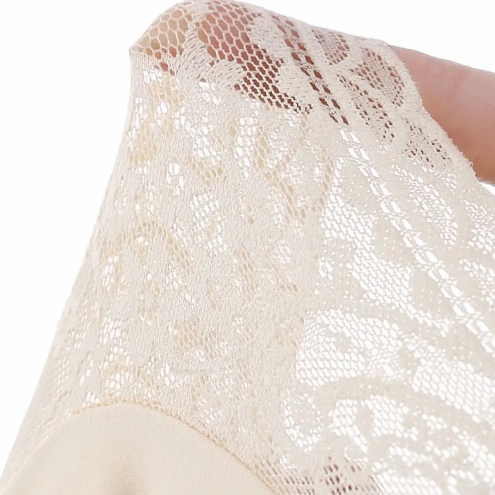 Elastic High Waist Postpartum Body Shapers Silk Cotton Crotch Seamless Shapewear Panties Lace Ruffled Butt Lifter Briefs Lady