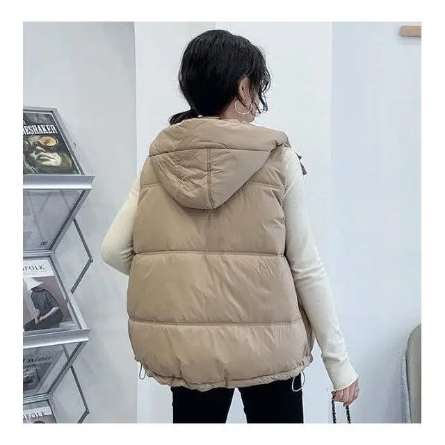 المرأة بطة أسفل سترة قصيرة مقنعين أكمام سترة منفوخة امرأة الشتاء صدرية ماكس مارا بوخهوفيك VT-365 abrigos de mujer