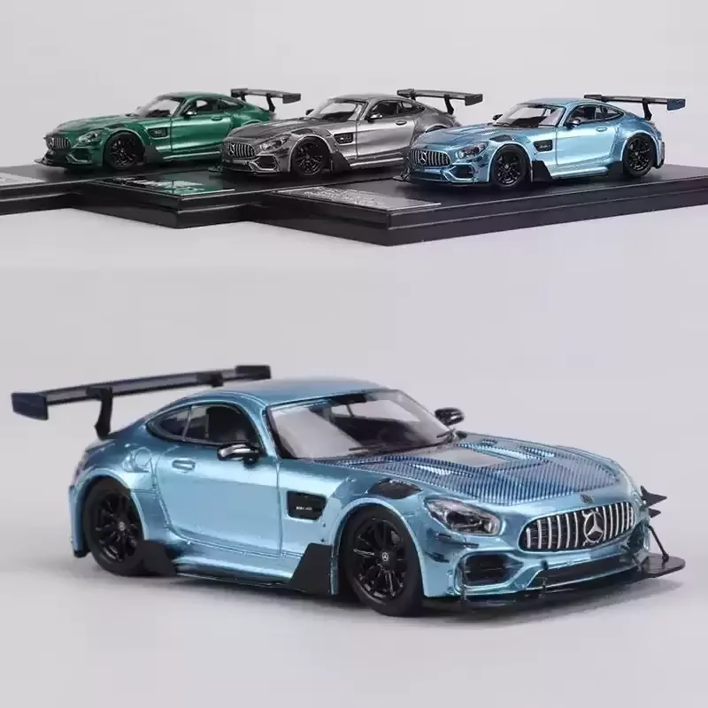 

Модель автомобиля GTS из сплава, масштаб 1:64, статическая, для коллекции, декоративная, праздничный подарок, игрушка, сувенир