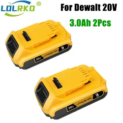 Akumulator litowo-jonowy DCB203 18Volt 20V 3.0Ah do narzędzi Dewalt Max DCB205 DCB206 DCB204 DCB200 DCB182 DCB180 DCB230 DCD DCF DCG Series