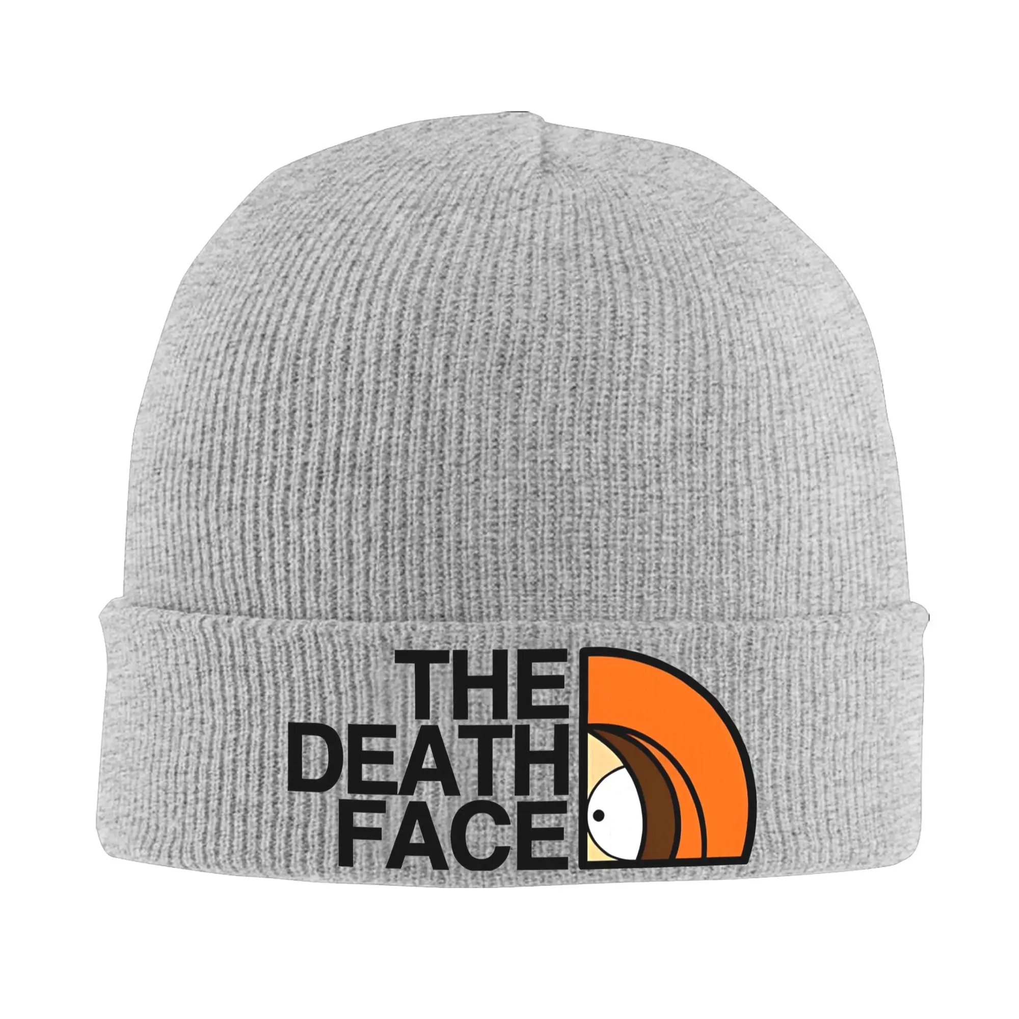 The Death Face Keenny Bonnet Hats  Beanie Hats Spring Pattern Knitting Hat Trendy Unisex Adult Gym Elastic Cap