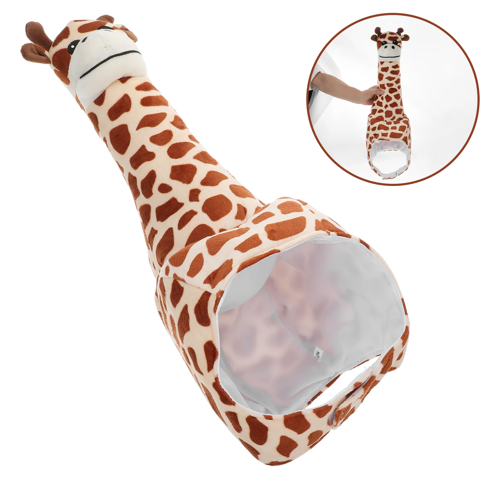 

Giraffe Hood Funny Party Hat Baby Bonnets Cosplay Headwear Stuff Animals Costume Plush Selfie