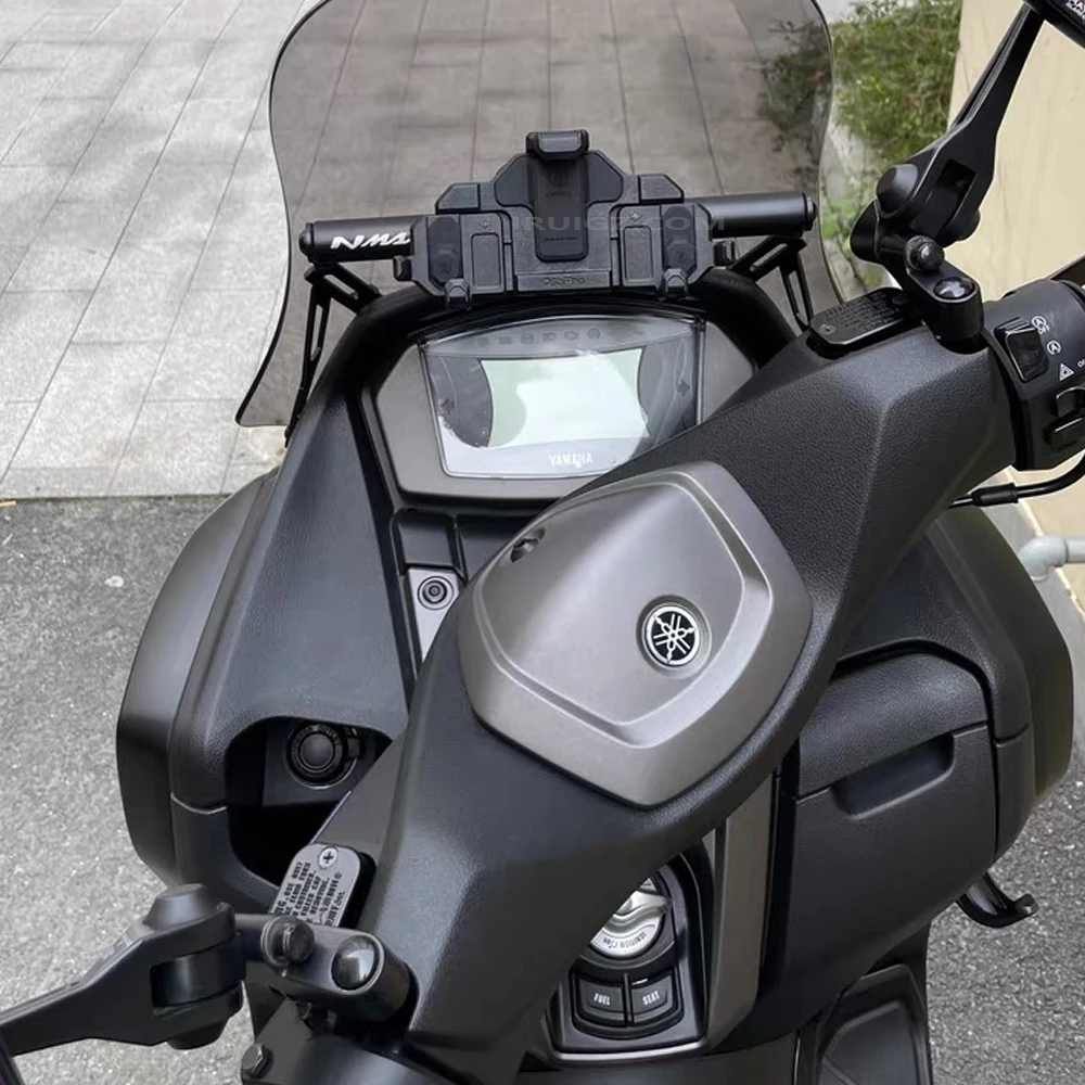 

Motorcycle Accessories For YAMAHA XMAX300 XMAX400 Phone Holder Stand Navigation Stand Shock Absorber Phone Stand XMAX125 250 300